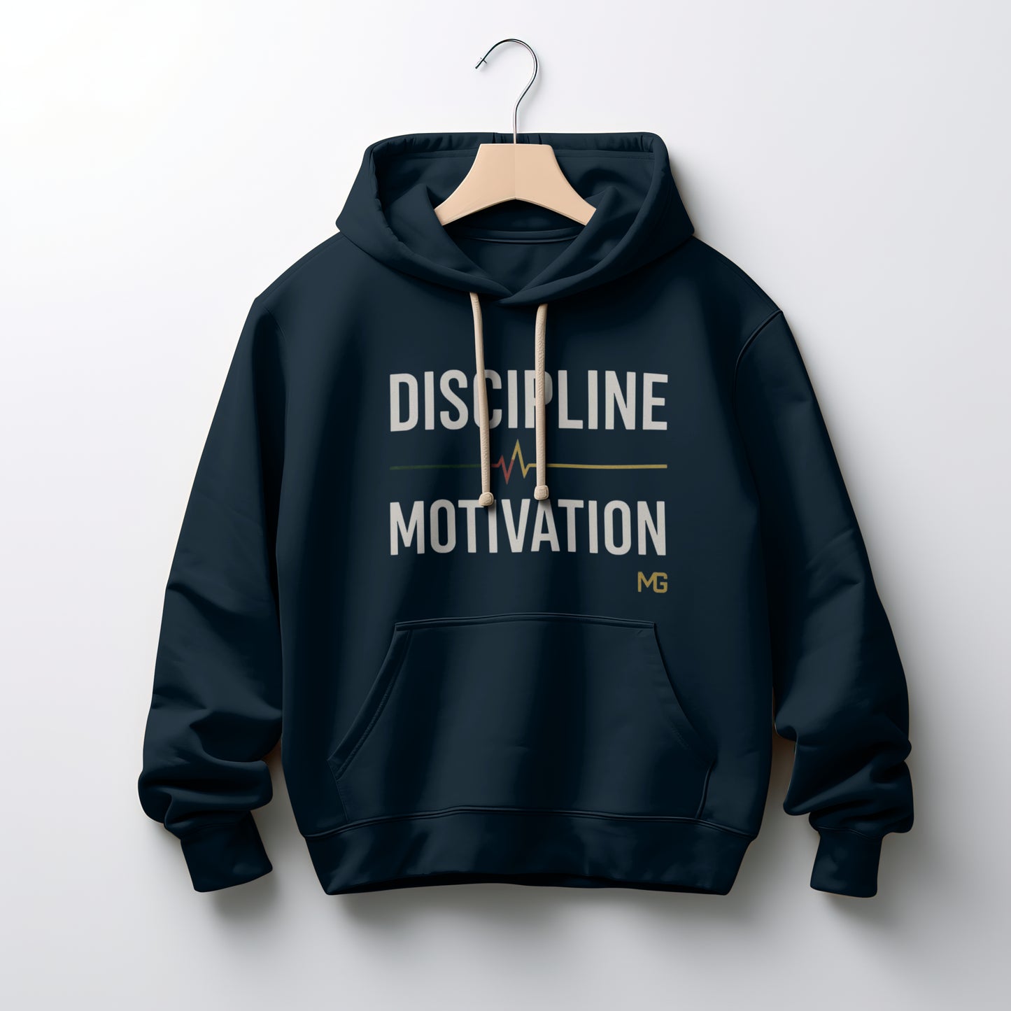 The Discipline Over Motivation Hoodie