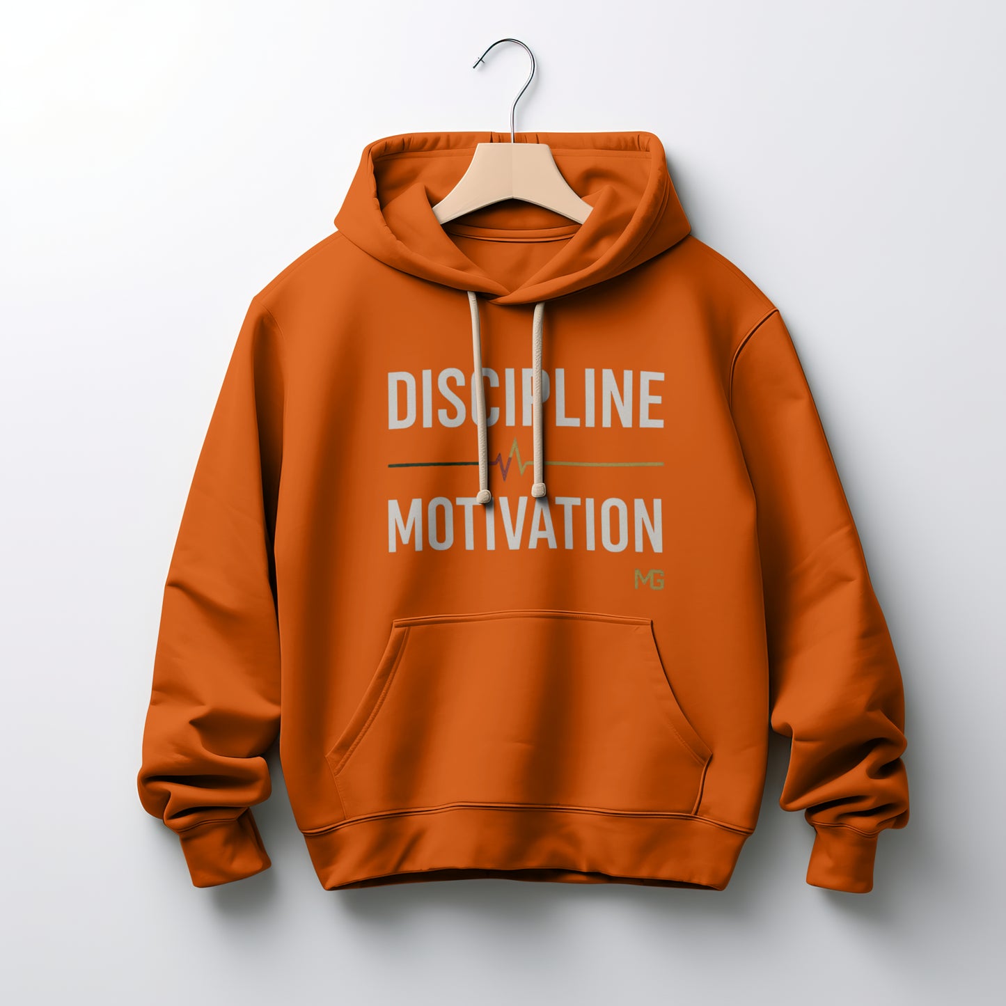 The Discipline Over Motivation Hoodie