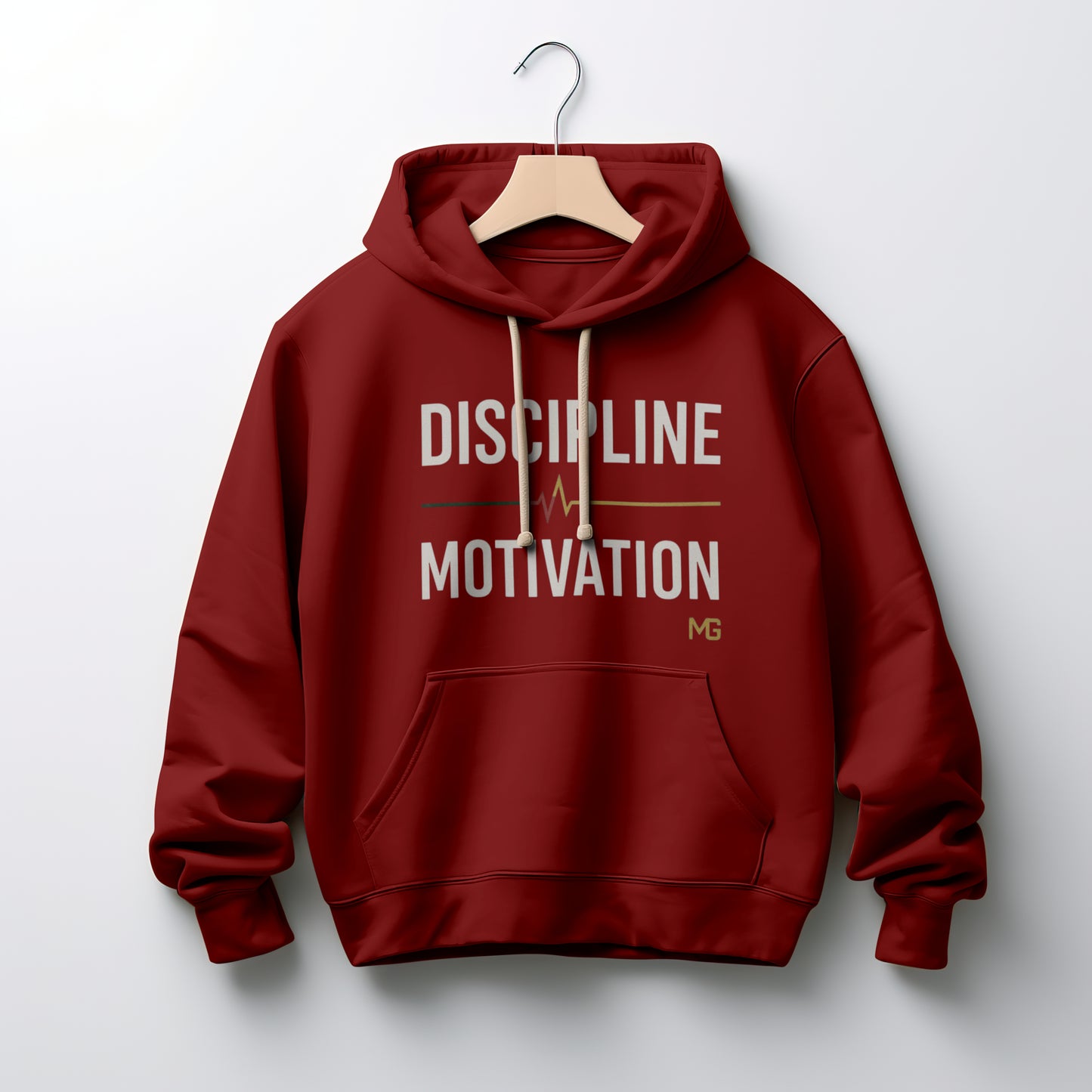 The Discipline Over Motivation Hoodie