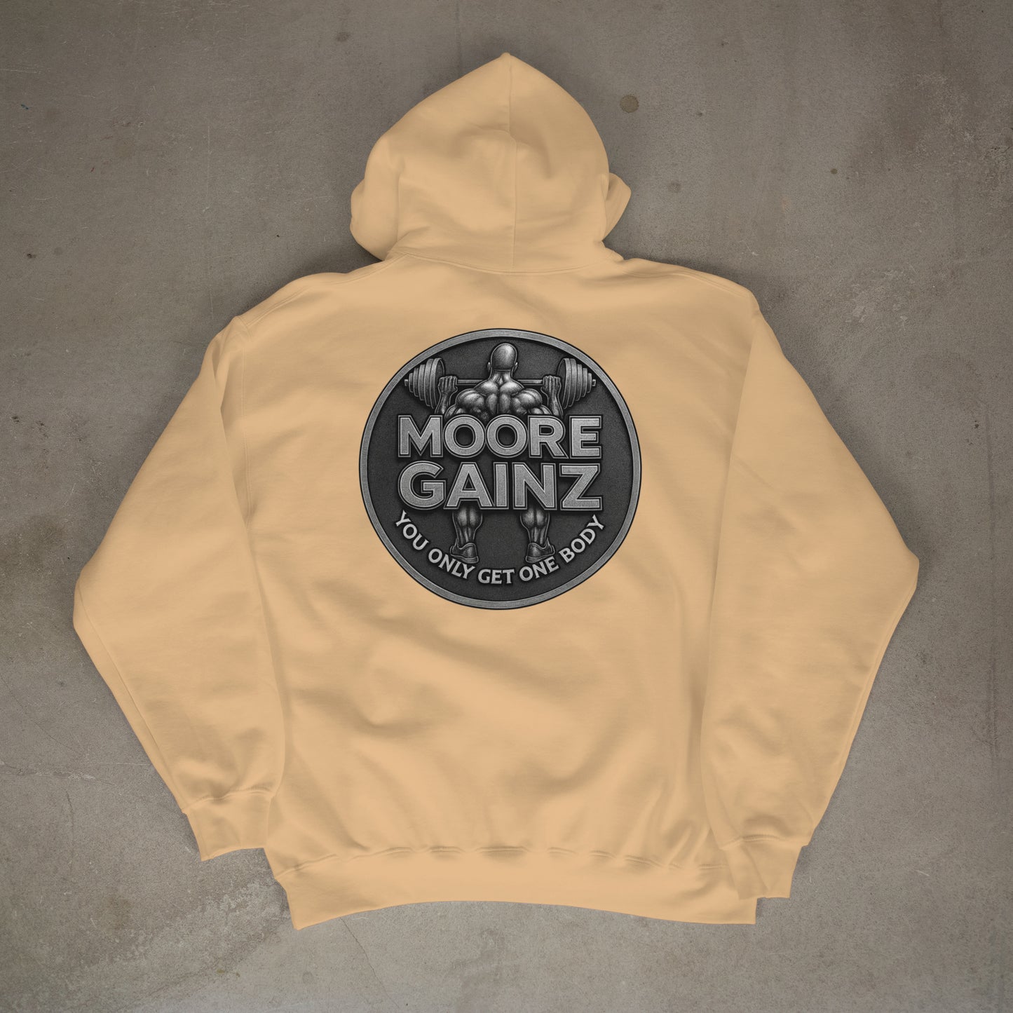 Moore Gainz Obsidian Hoodie