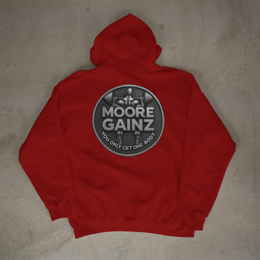 Moore Gainz Obsidian Hoodie