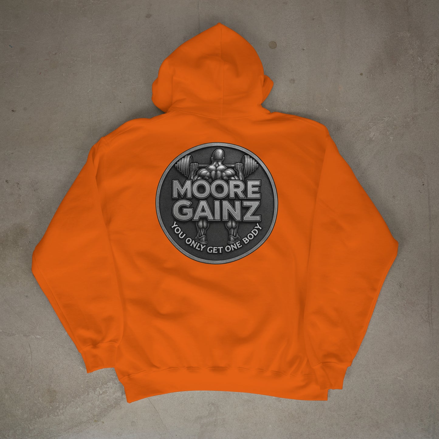 Moore Gainz Obsidian Hoodie