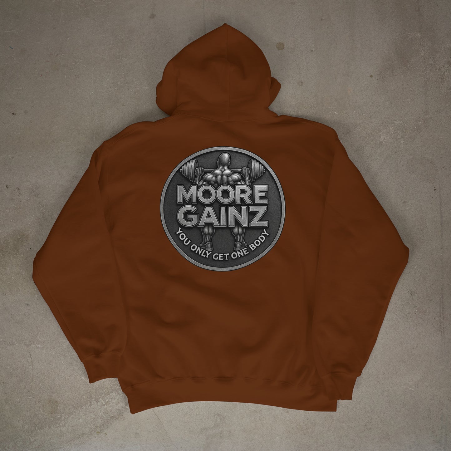 Moore Gainz Obsidian Hoodie