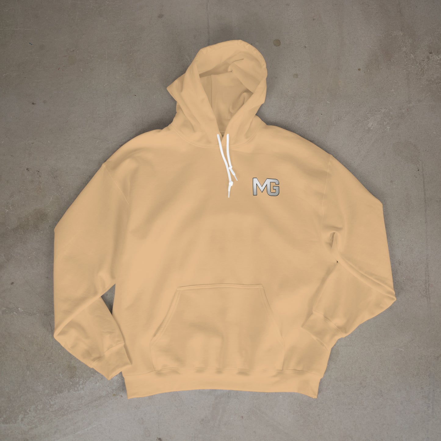 The Moore Gainz Silver Hoodie