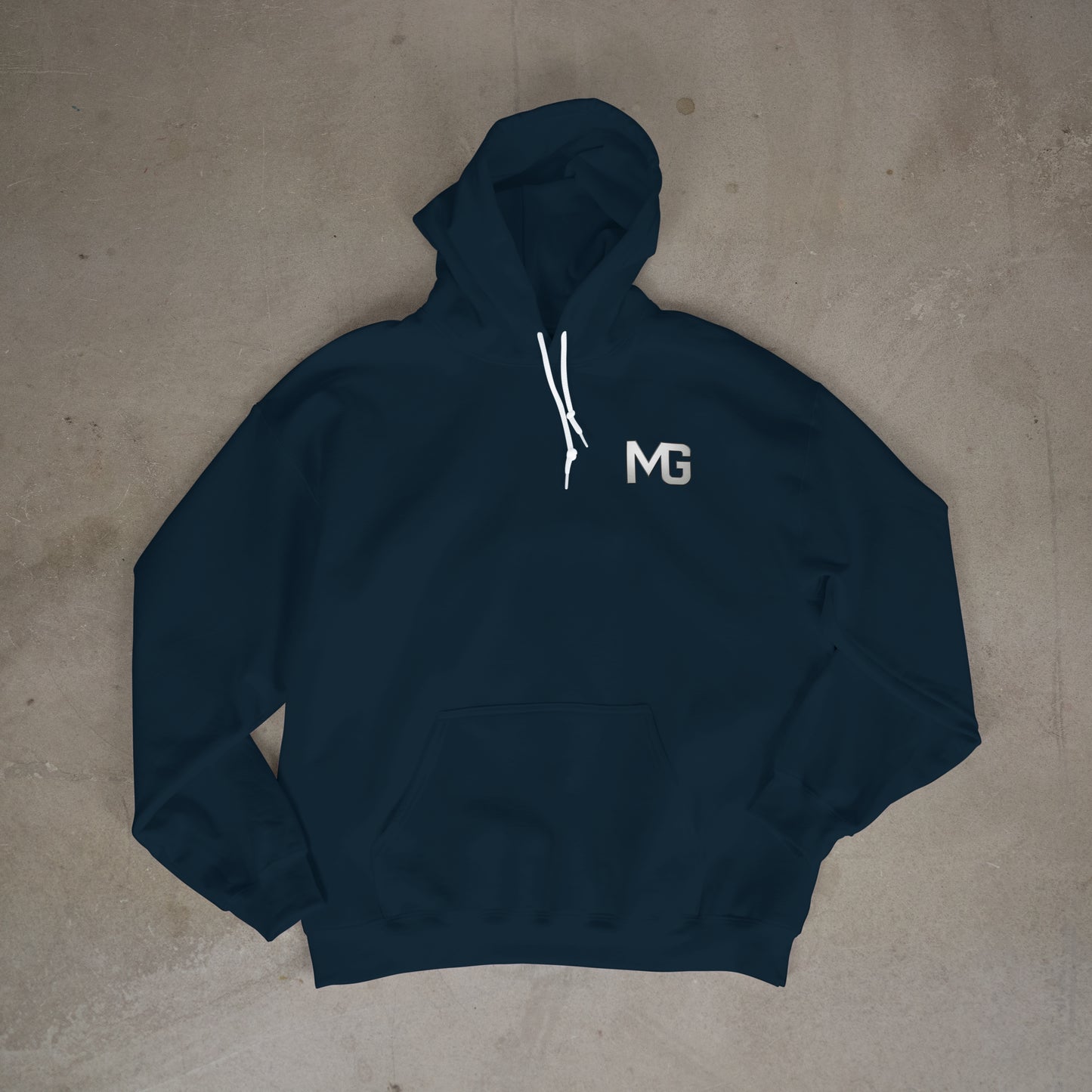 The Moore Gainz Silver Hoodie
