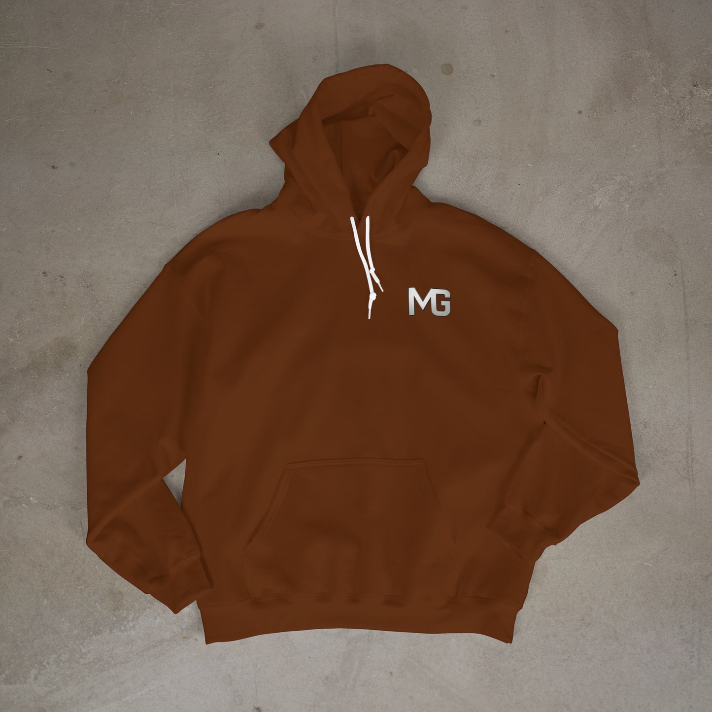 The Moore Gainz Silver Hoodie